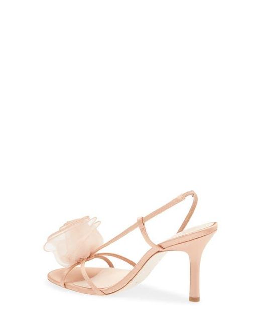 Loeffler Randall Pink Steph Rosette Slingback Sandal