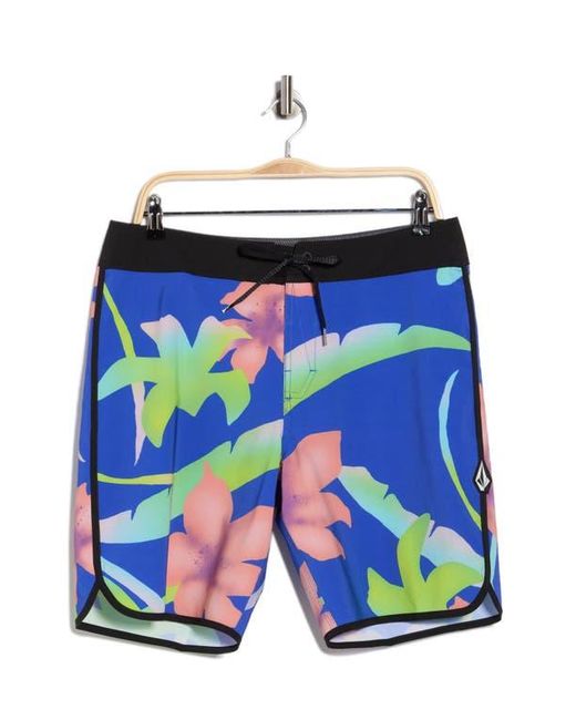 Volcom Blue Infuse Swim Trunks for men