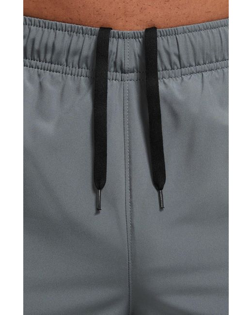 Nike Gray Form Dri-fit Versatile Pants for men