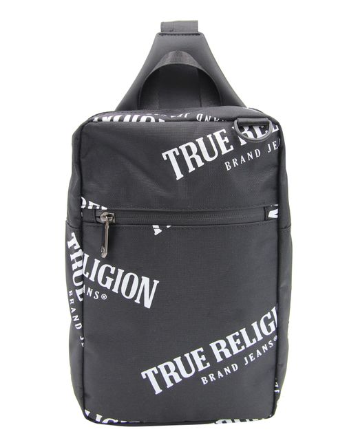 True Religion Kovac Sing Bag In Black At Nordstrom Rack for Men | Lyst