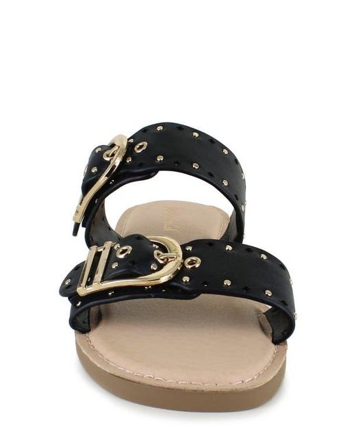 Splendid Black Leena Slide Sandal