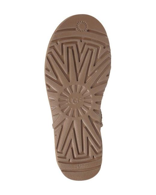 Ugg Brown Ugg Classic Mini Ii Genuine Shearling Lined Boot