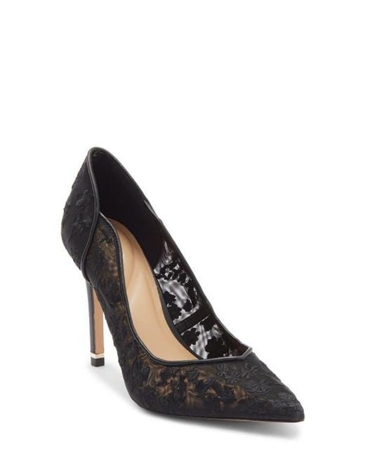 Ted Baker Black Camilla Pointed Toe Pump
