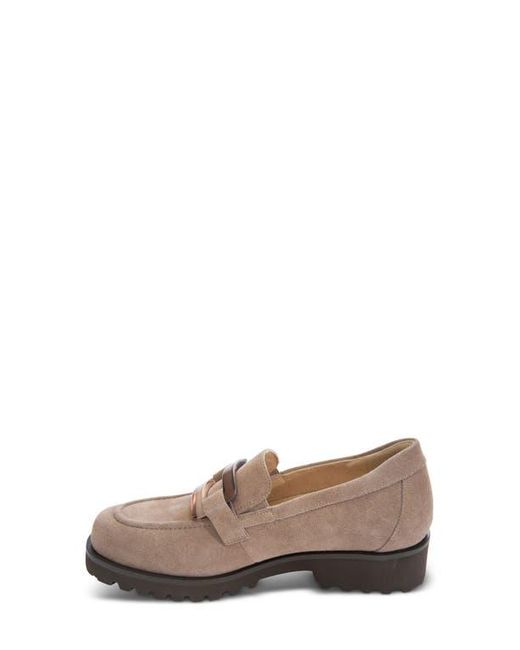 Vaneli Brown Zinta Platform Loafer
