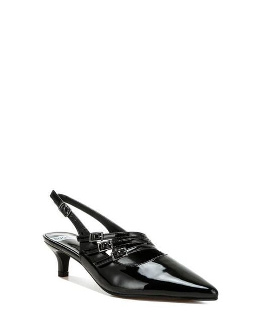 Rag & Co Black Kanebei Slingback Pump