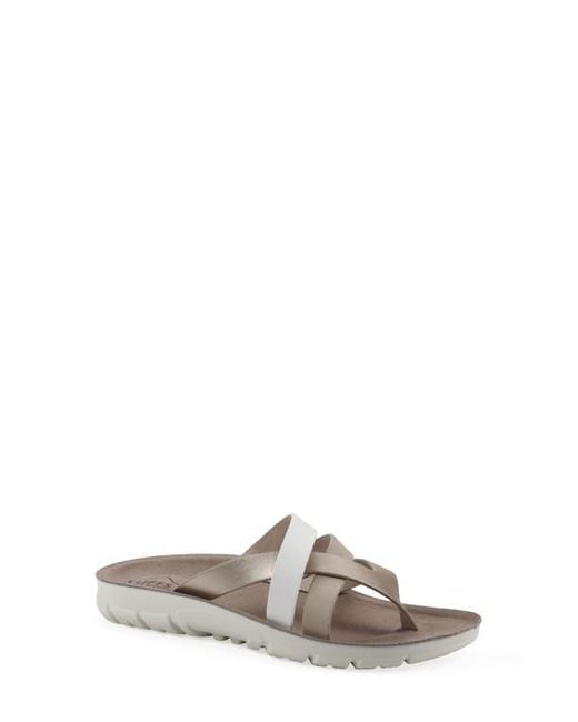 White Mountain Multicolor Bertina Sandal