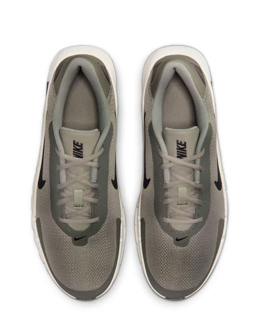 Nike Gray Flex Train Athletic Training Shoe for men
