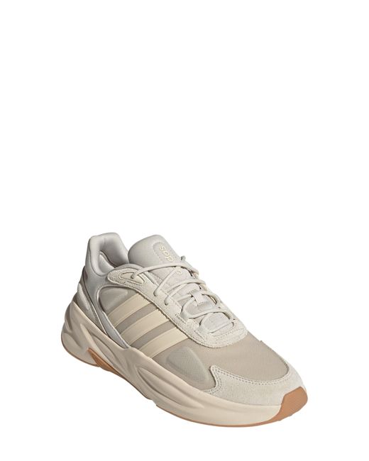 adidas Ozelle Cloudfoam Running Sneaker In Alumina /wonder White /gum 3