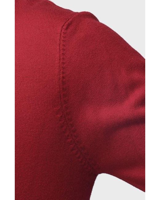 Xray Jeans Red Core Mock Neck Knit Sweater for men