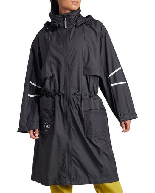Adidas By Stella McCartney Black Sportswear Long Parka