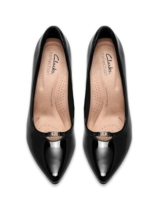Clarks Black Kacelyn Grace Pump