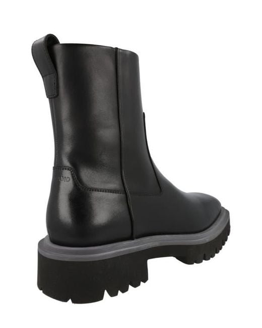 Ferragamo Black Fulvio Ankle Boot for men