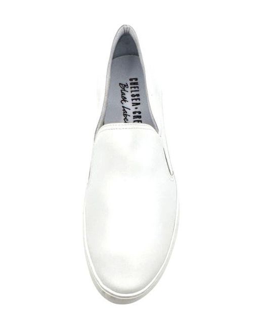 Chelsea Crew White Ulta Platform Slip-On Sneaker