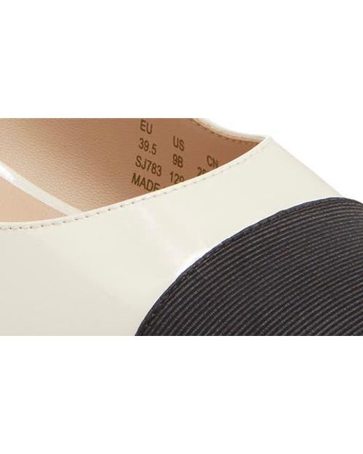 Stuart Weitzman Multicolor Gabby Block Heel Pump