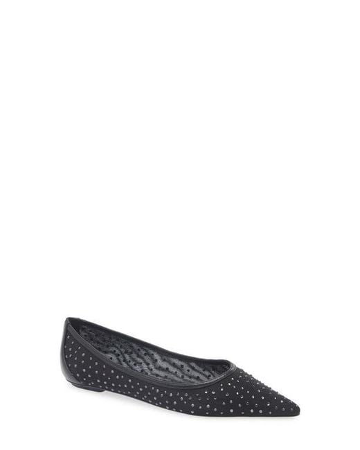 Stuart Weitzman Blue Emilia Mesh Flat
