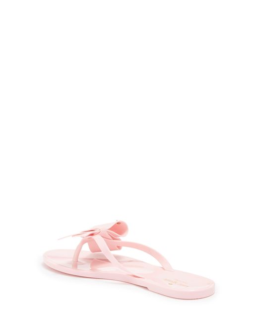 Kate Spade Pink Jayla Bow Flip Flop Sandal