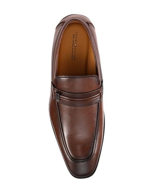 Tommy Hilfiger Brown Sachie Bit Loafer for men