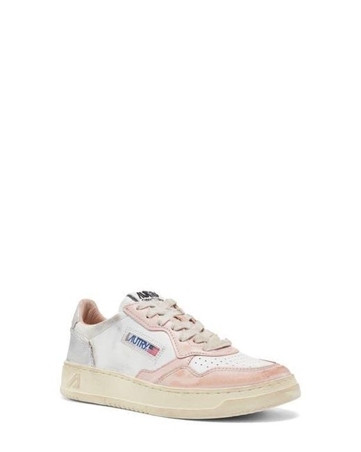 Autry White Retro Low Sneaker