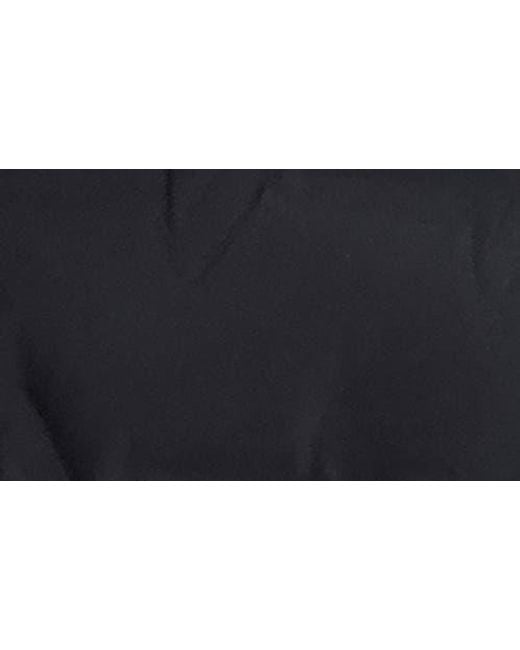 Karl Lagerfeld Blue Faux Shearling Collar Trucker Jacket for men