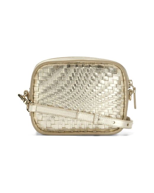 Cole Haan Ess Leather Camera Crossbody Bag Lyst