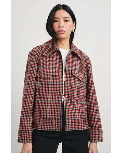 Rails Red Cheyenne Zip Front Jacket