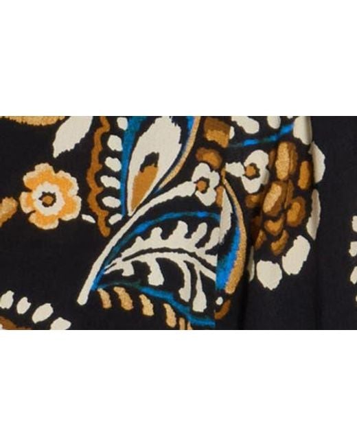 Karen Kane Black Long Sleeve Tie Front Top