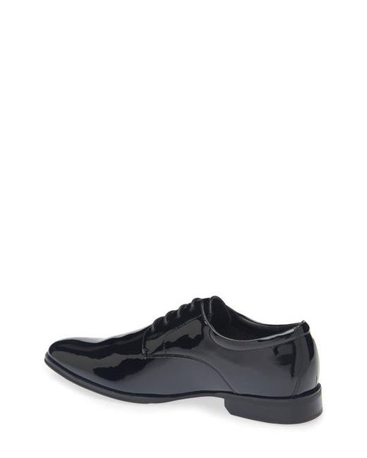 Gordon Rush Black Plain Toe Derby for men