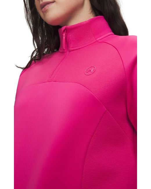 Under Armour Pink Drive Midlayer Half Zip Pullover