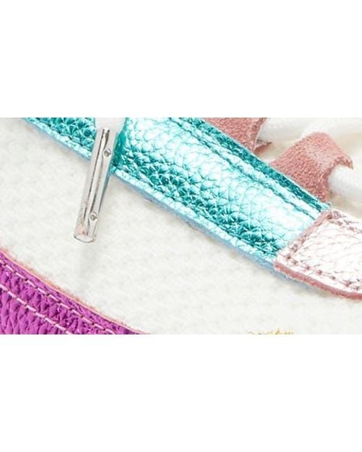 Kurt Geiger Pink Kensington Knit Sneaker