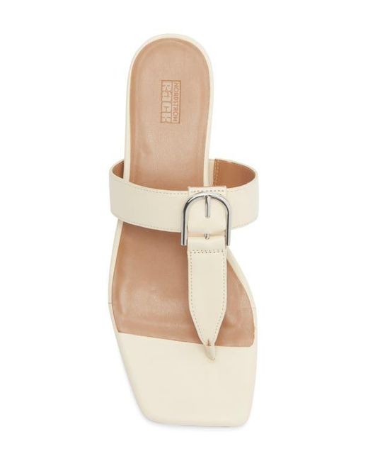Nordstrom Rack Metallic Isabel Kitten Heel Sandal
