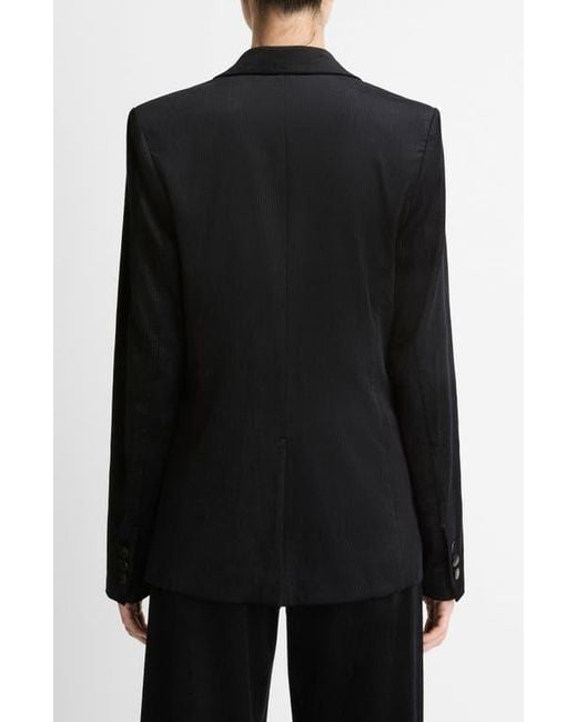 Vince Black Velvet Blazer