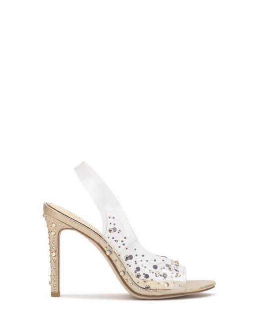 Jessica Simpson White Jaisey Slingback Sandal