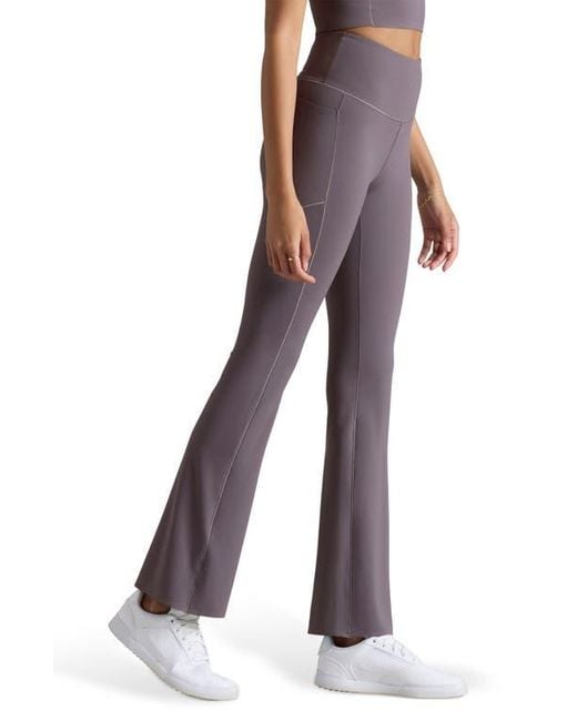 Rhone Black Revive Pocket Flare Leggings