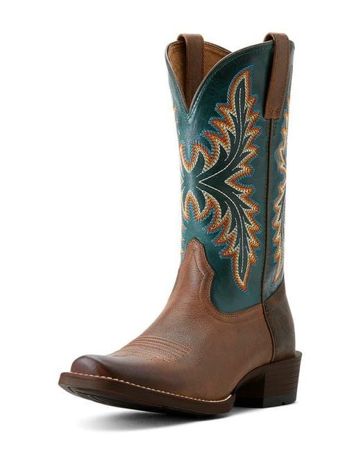 Ariat Green Renegade Western Boot for men