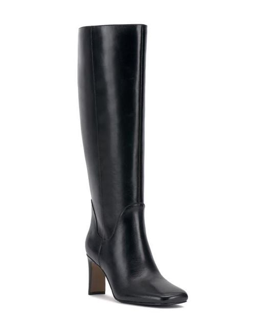 Vince Camuto Black Vestella Knee High Boot