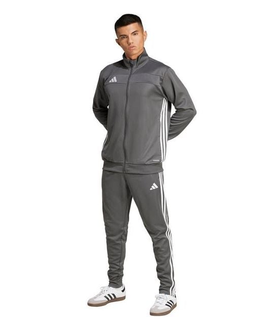 Adidas Gray Tiro 25 Essentials Training Jacket for men