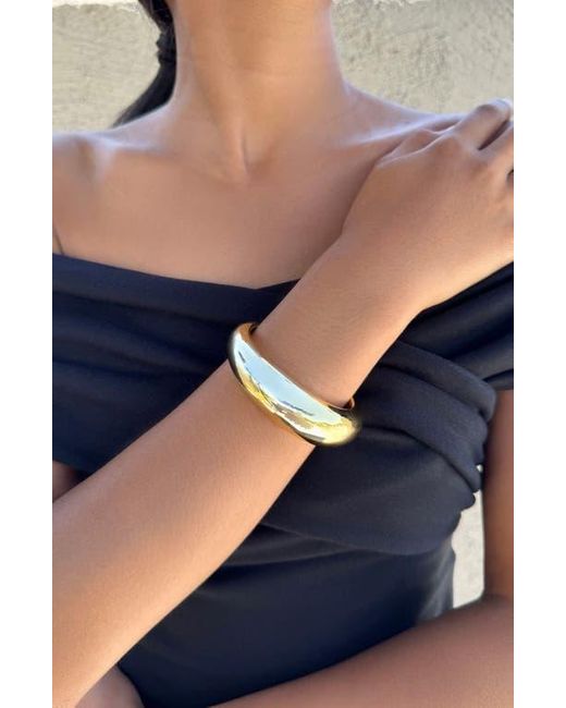 Adornia Metallic Chunky Cuff Bracelet