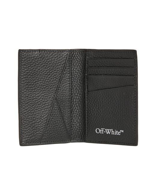 Off-White c/o Virgil Abloh North/South Bifold Wallet in Black for