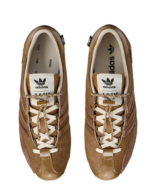 adidas gazelle silver green womens Adidas x Wales Bonner Mens Country Shoes – Extra Butter main image 1