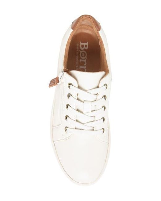 Børn White Moxie Zip Sneaker