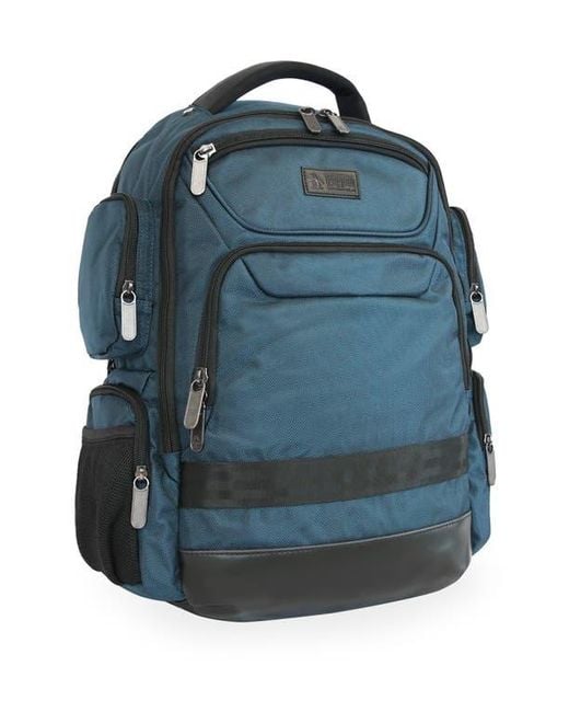 Original Penguin Blue Luca Backpack for men