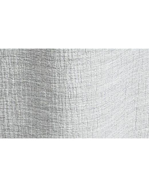Max Studio Gray Double Weave Cropped Pants