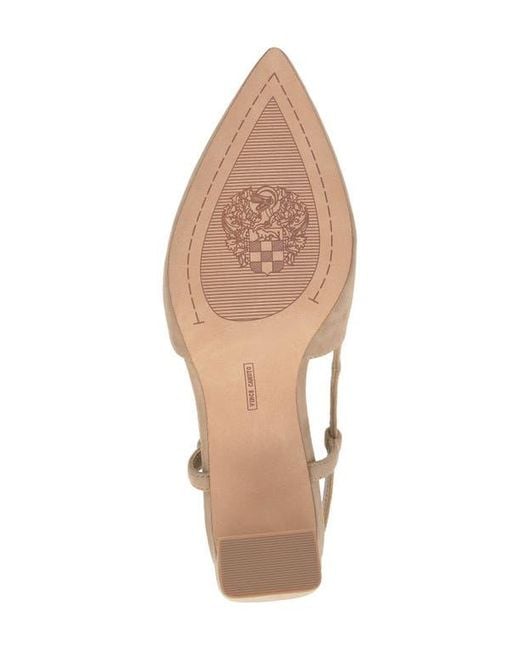 Vince Camuto Natural Haslie Slingback Sandal