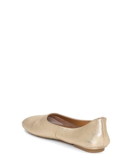 Vince Camuto Natural Catisha Ballet Flat