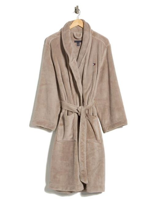 Tommy Hilfiger Natural Plush Fleece Robe for men