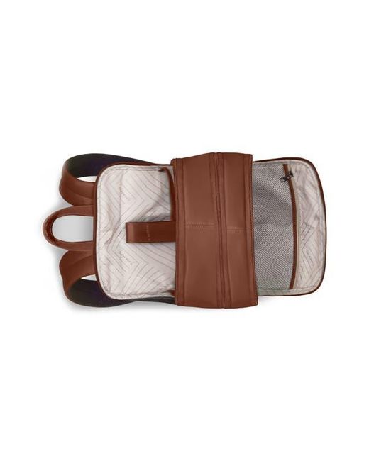 CHAMPS Brown Onyx Leather Backpack for men