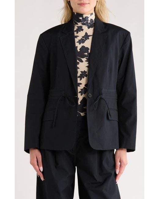 Ulla Johnson Black Marisol Cotton Blazer