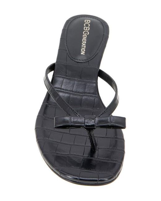 BCBGeneration Blue Zia Slide Sandal