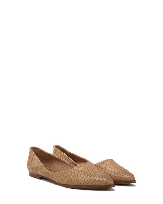 Zodiac Brown Hill Pointed Toe Flat