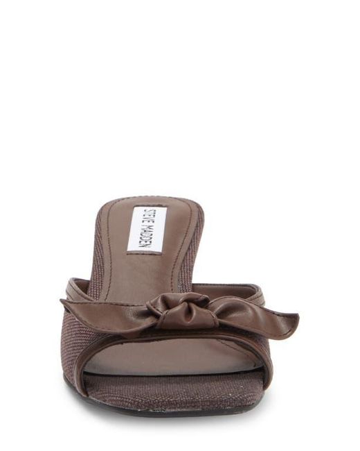 Steve Madden Calix Mule Sandal in Brown | Lyst
